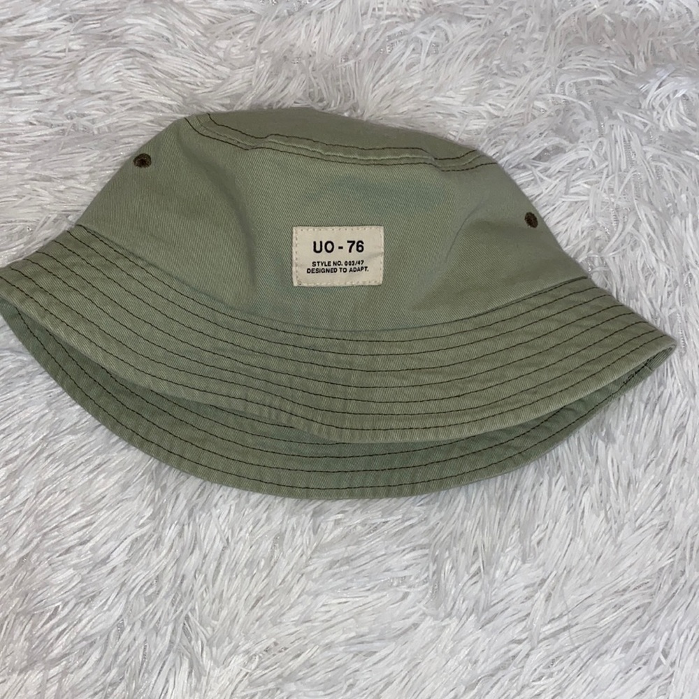 Green UO bucket hat